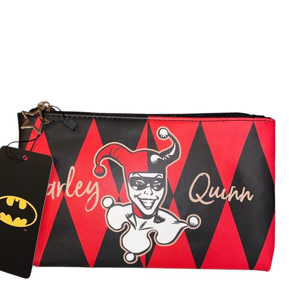 Harley Quinn~ “Batman” Makeup Bag - NWT